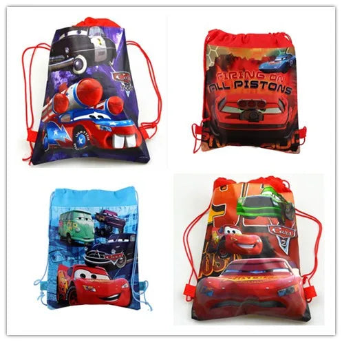 12Pcs Lilo, Stitch, Mickey & Minnie Drawstring Bags – Kids Party Gifts