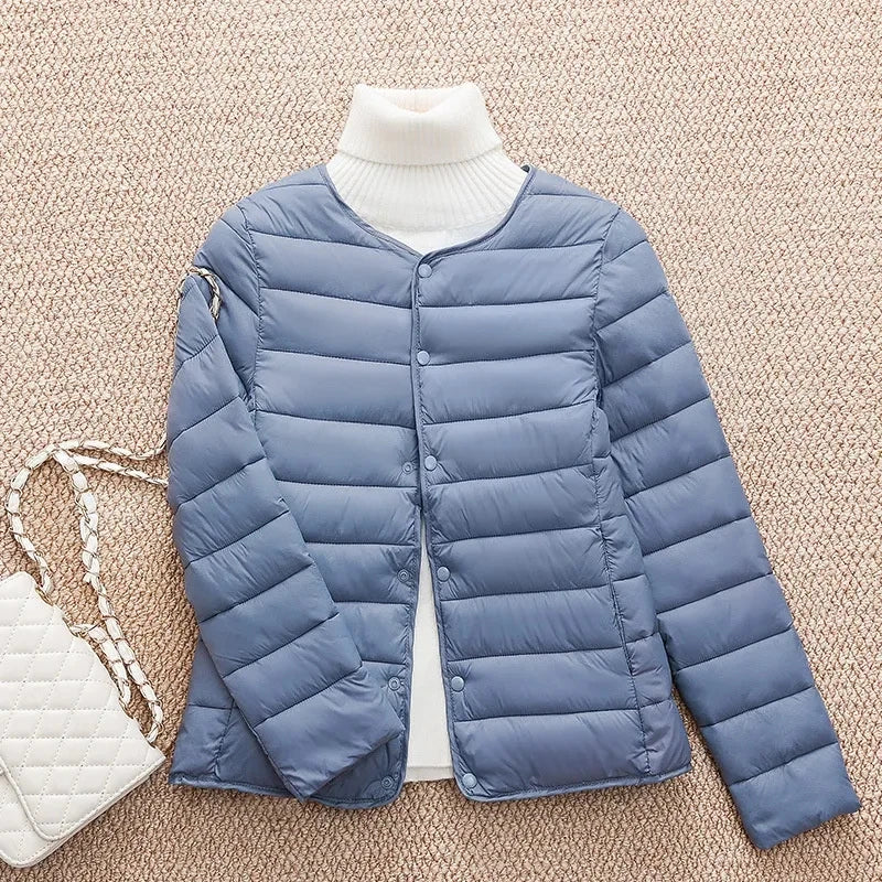 2023 New Women Cotton Jacket Autumn Winter Ultra