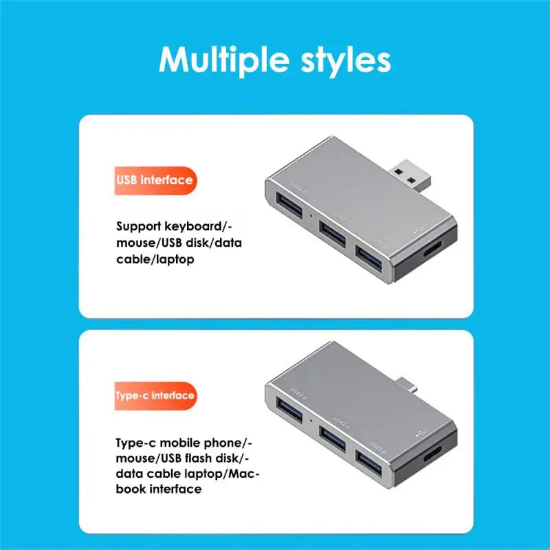 USB 3.0 Type C Hub 4 In 1