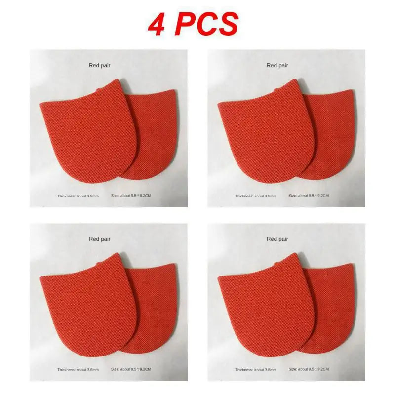 124PCS Rubber Glue on Heels Grip Pads Shoe