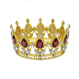 Baroque Vintage Princess Queen Bridal Crown Headwear Crystal
