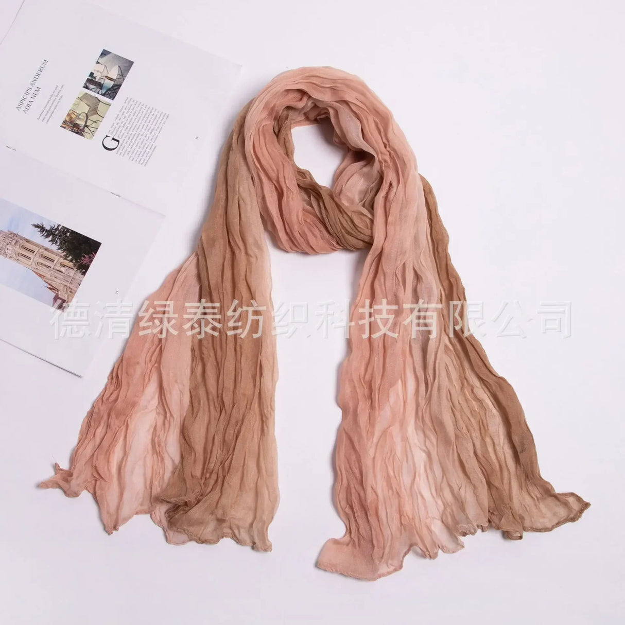 180x90cm Women Patchwork Scarf Muslim Crinkle Hijab Headwraf