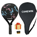 Camewin Padel Racket Tennis Carbon Fiber Soft EVA