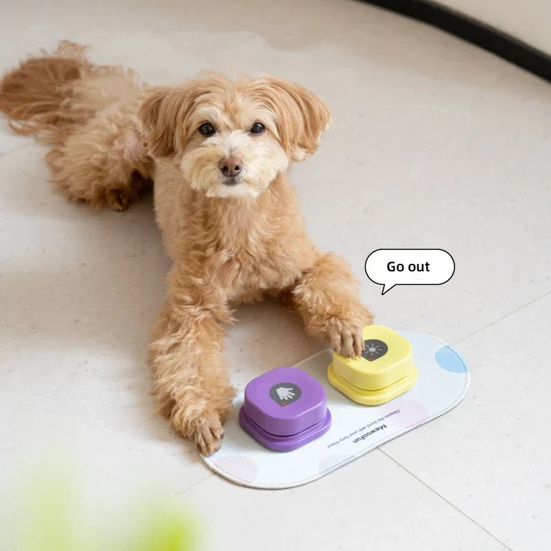 Mewoofun Voice Recording Button Pet Toys Dog Buttons