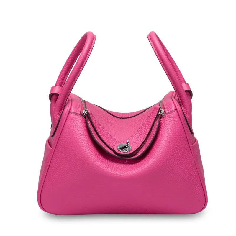 100 Cow Leather Lady Lindi Bag Brand Shoulder