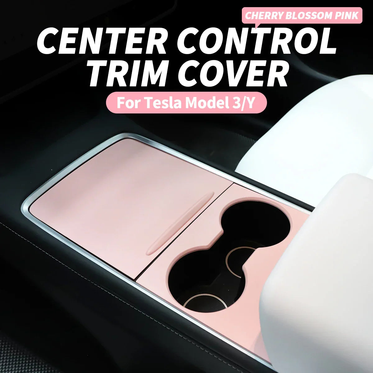 Car Central Control Panel Sticker cover For Tesla