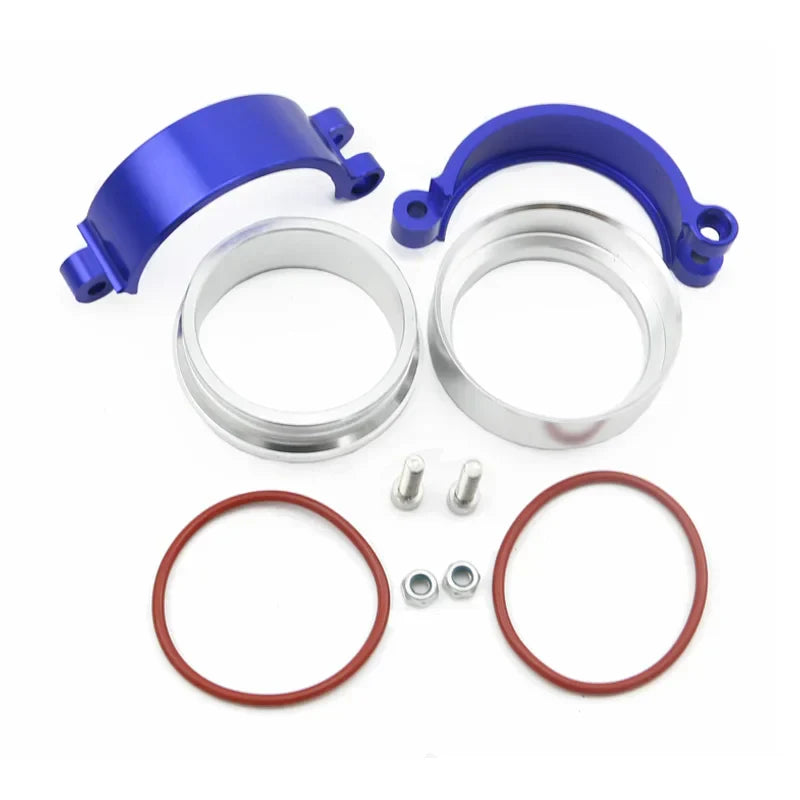 Aluminium Exhaust System Vband Clamp Assembly Anodized Clamp