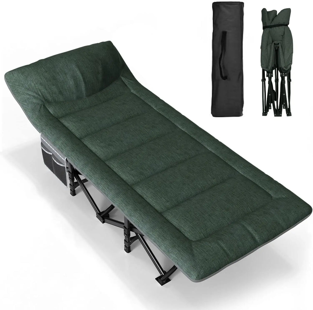 Camping Cot for Adults Most Comfortable with Pad