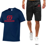 Motorcycles GasGas Summer Men's Sportswear Shorts Set Short