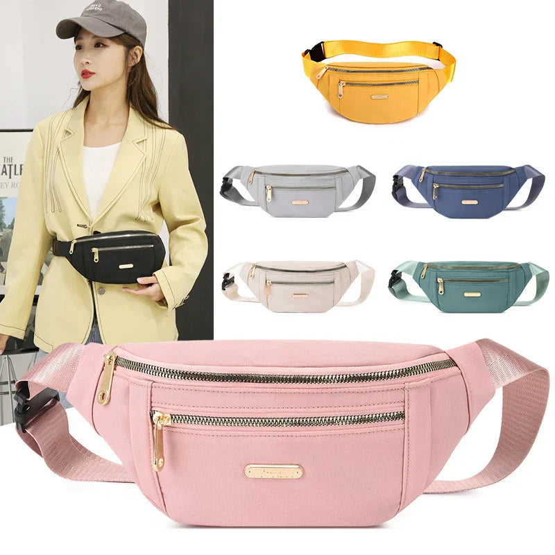 New Women Waist Bags for Women Oxford Leisure