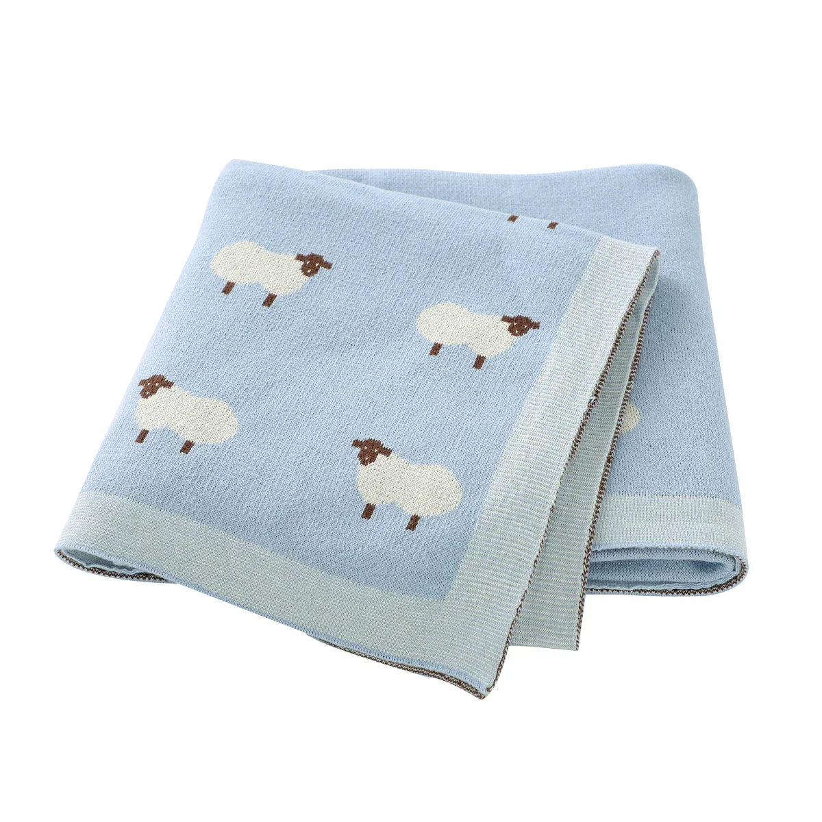 Newborn Baby Blankets Super Soft Knitted Infant Kids