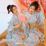 Kimono Women Japanese Traditional Yukata Haori Kimonos Cosplay