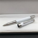 Luxury Msk-163 White Metal Ballpoint Pen Rollerball Pen
