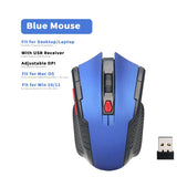 2.4GHz Wireless Mouse Optical Mice with USB Receiver