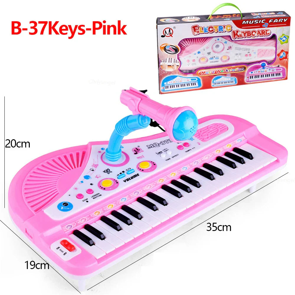 37 Keys Kids Electronic Piano Organ keyboard with