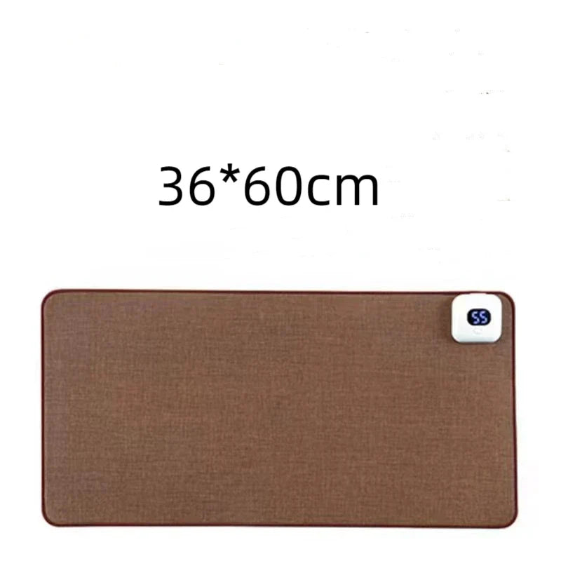 Electric Heat Mouse Pad Table Mat Display Temperature