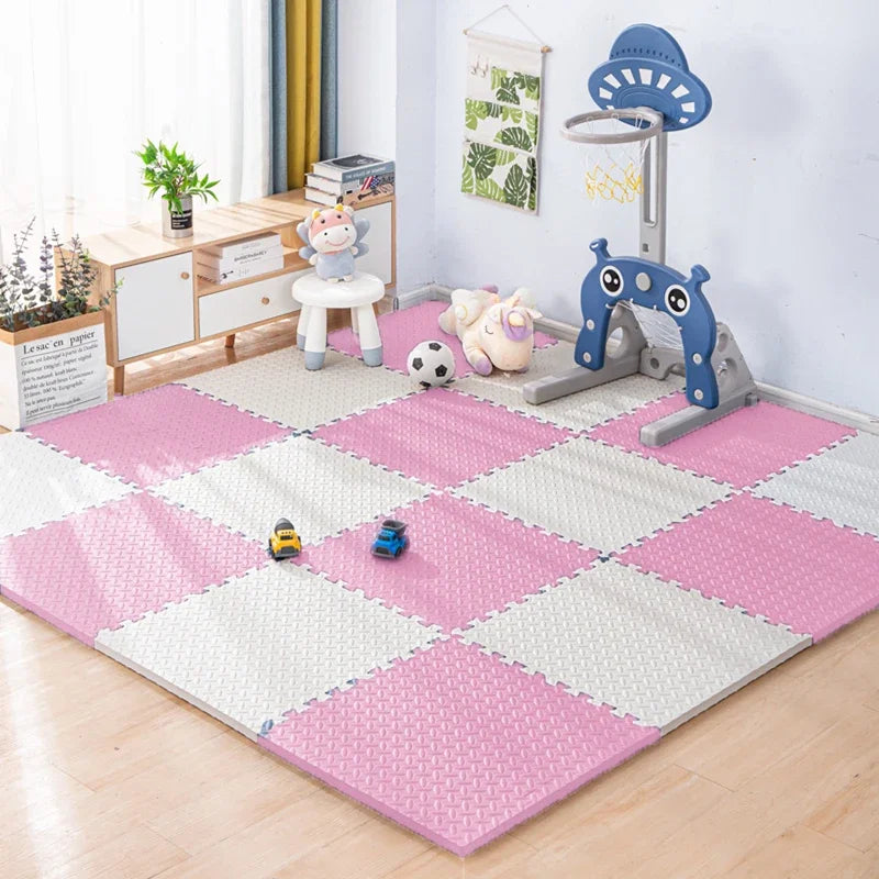 16pcs Interlocking Baby Play Mat, Thick and Soft