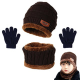2023 New Winter Hat Scarf and Gloves Set
