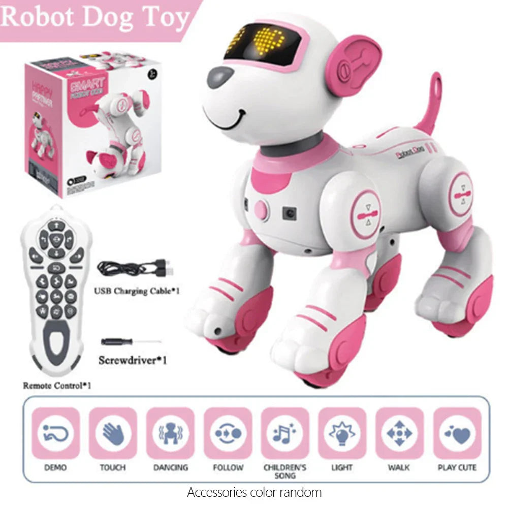 RC Robot Electronic Dog Programmable Intelligent Interactive Stunt