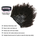 Maxine 4A 4B Hair Kinky Curly Clip In