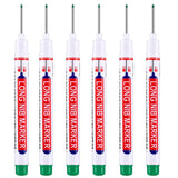 6Pcs/Set 20mm Deep Hole Long Nib Head Markers