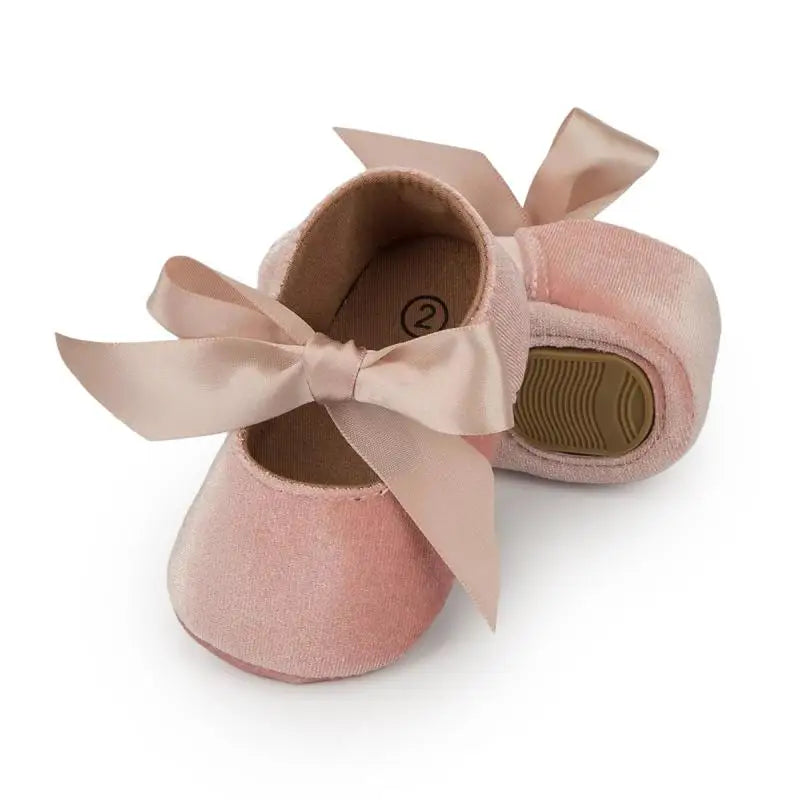 Baby Girl Princess Shoes Toddler Non-slip Flat Soft-sole
