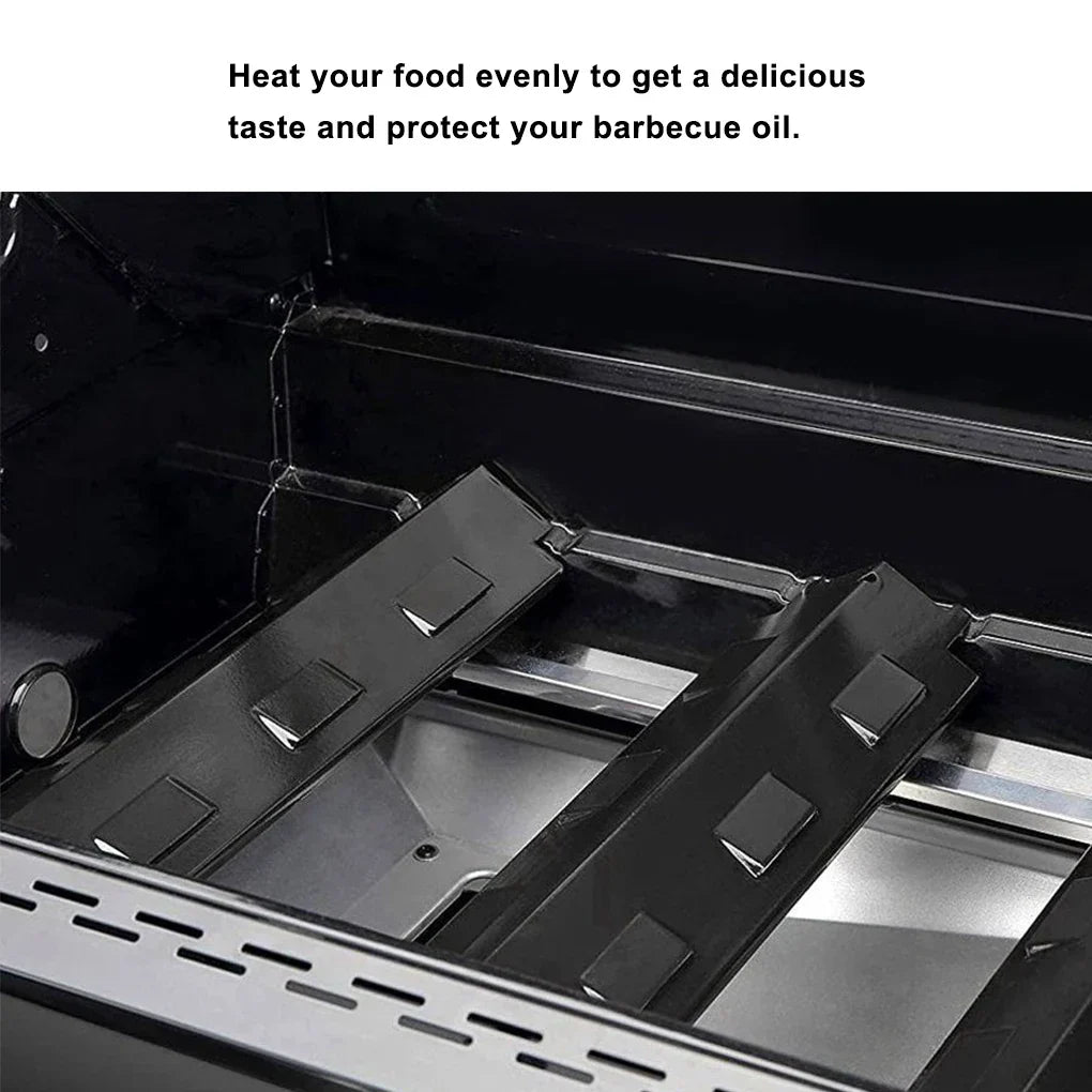 4 Pieces Barbeque Heats Plates Outdoor Cooking Stainless