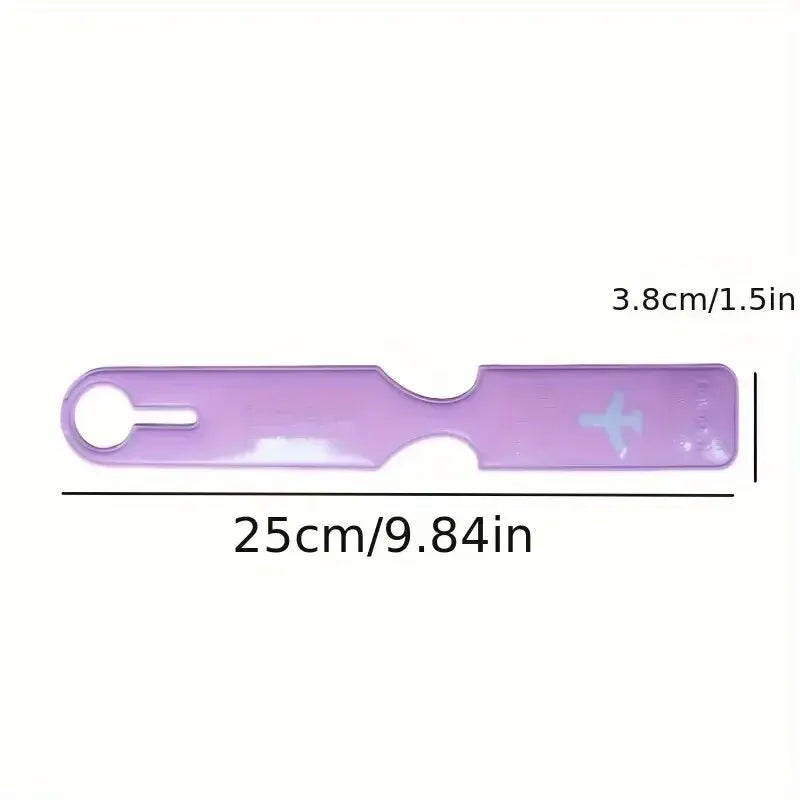 Creative Plane Pattern Baggage Tag Travel Accessories Luggage