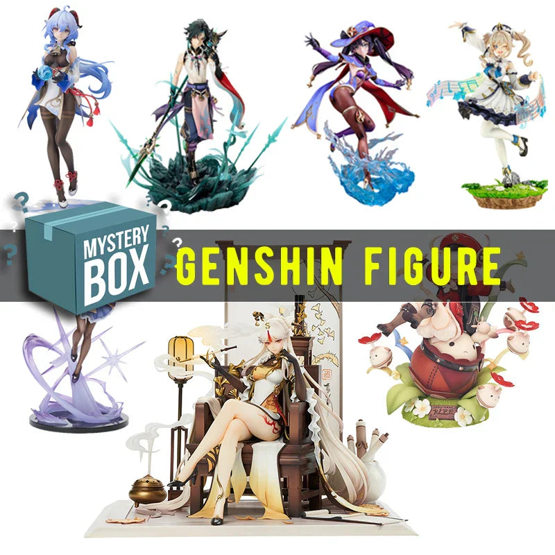 Genshin Impact Mystery Box Anime Figure Game Action