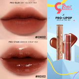 FOCALLURE 2 Pcs/Set Matte Liquid Lipstick Waterproof Long