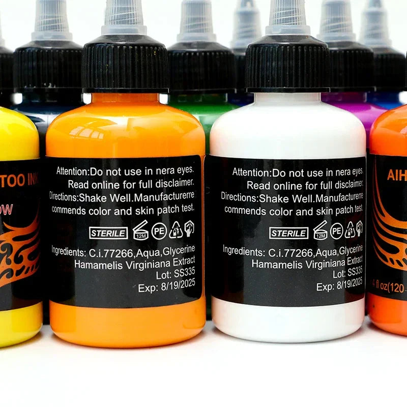 120ml Professional Tattoo Pigment for Body Art Natural