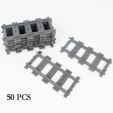 City Train Track Building Block Set 100PCS Soft