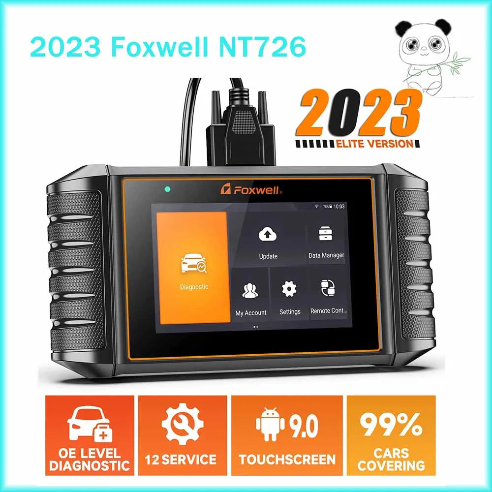 Foxwell NT726 OBD2 Diagnostic Tool All System Scan