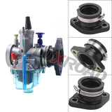 Motorcycle Universal Carburetor Intake Manifold Boot Adapter Fits