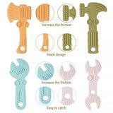 TYRY.HU 1set Silicone Teethers Tools Axe Wrench Hammer