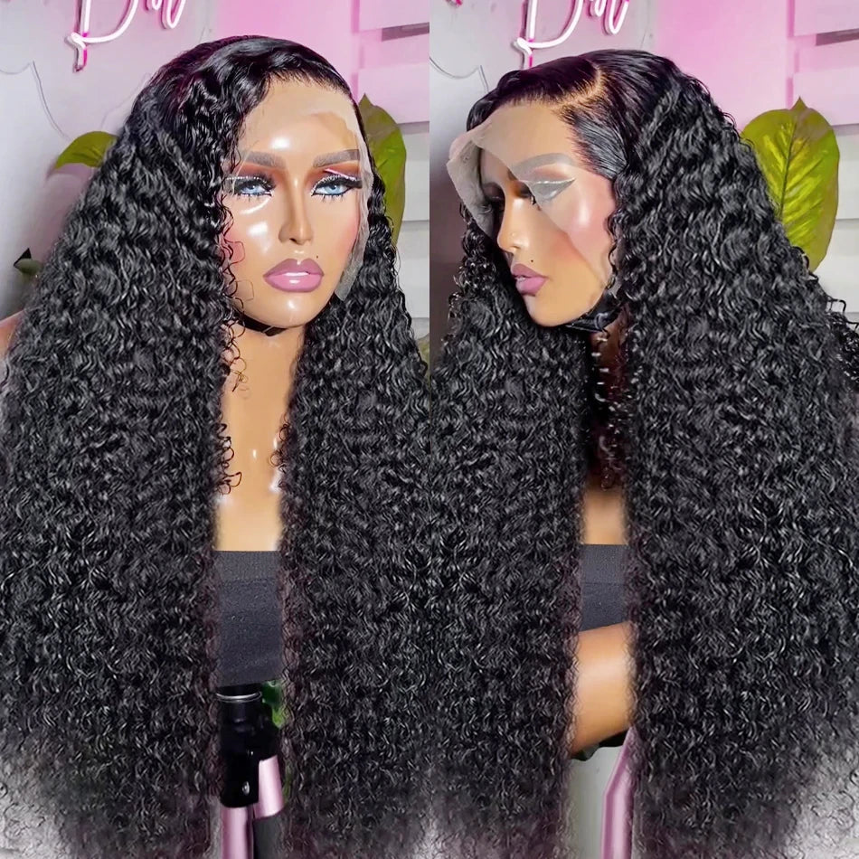 Wigirl 30 40 Inch Curly 13x4 13x6 Transparent