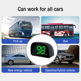 GPS Head Up Display For All Car Digital Speedometer HUD Plug and Play Big Font Auto Electronics Accessories Speed