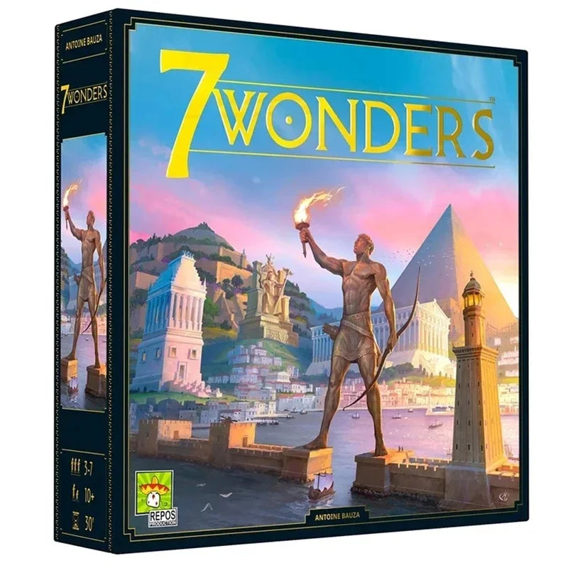 7 Wonders Basic Duel English Version Board Games