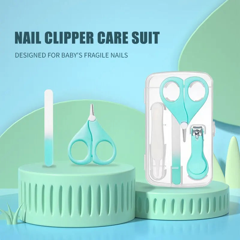 4pcs Baby Health Kits Nail Care Set for