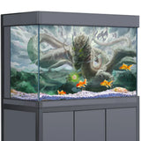 Aquarium Background 3D Chinese Dragon Fantasy HD Printing