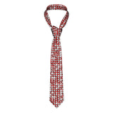 Mens Tie Classic Skinny Haloween Scary Skull Neckties