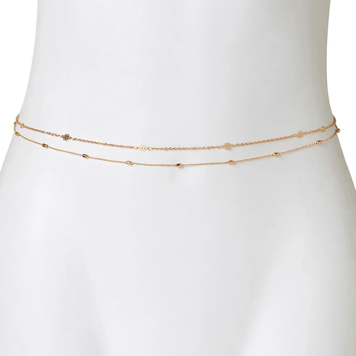 Salircon Fashion Design Chinese Knot Belly Waist Chain