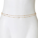 Salircon Fashion Design Chinese Knot Belly Waist Chain