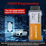 VXDIAG VCX NANO NX300 for Volvo 2014D Car