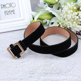Velvet Sweater Accessories for Women's Belt Dresses with