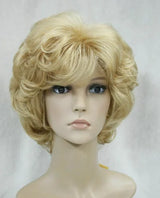 Fashion Short Women‘s Wigs Blonde Brown Black Wig Bob Curly Wigs Real Natural Hair