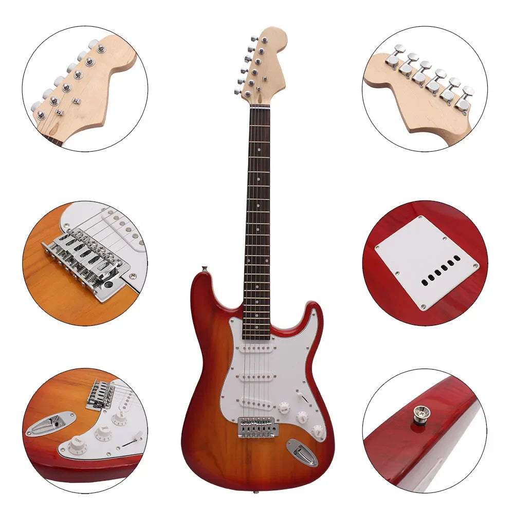 Electric Guitar 39 Inch 6 Strings Beginner Erexercise