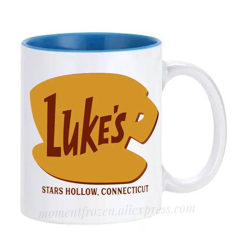 Lukes Luke's Diner Mugs Coffee Mugs Tea Cups