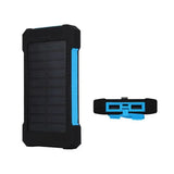 200000mAh Solar Power Bank LEDSOS Flashlight FAST Charging