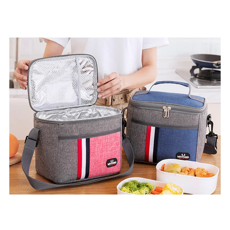 8L Insulated Lunch Bag Cooler Tote